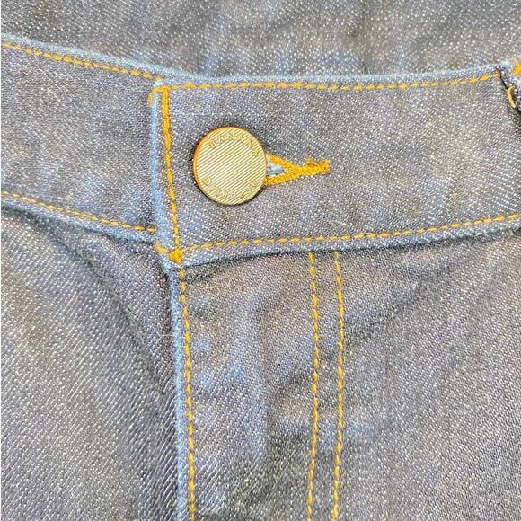 Banana Republic Blue Straight Jeans Men's 34/30 98% Cotton Zipper Fly - Picture 7 of 8